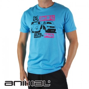 Animal T-Shirts - Animal Chazy T-Shirt - Blue Mist