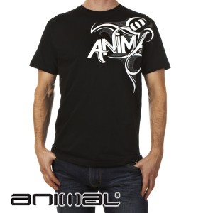 Animal T-Shirts - Animal Cinco T-Shirt - Black