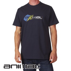 Animal T-Shirts - Animal Ciril T-Shirt - Ink Navy