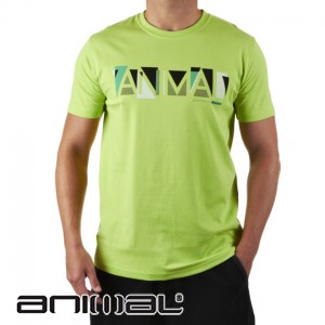 Animal T-Shirts - Animal Coly T-Shirt - Green Glow