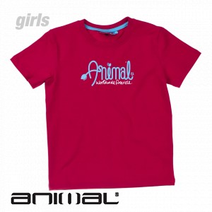 Animal T-Shirts - Animal Daff T-Shirt - Crimson