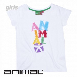 Animal T-Shirts - Animal Dent T-Shirt - White