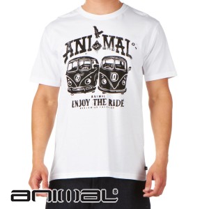 Animal T-Shirts - Animal Habeus T-Shirt - White