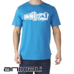 Animal T-Shirts - Animal Hagen T-Shirt - Bluejay