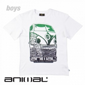 Animal T-Shirts - Animal Hardcore T-Shirt - White