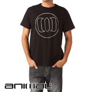 Animal T-Shirts - Animal Heapton T-Shirt - Black