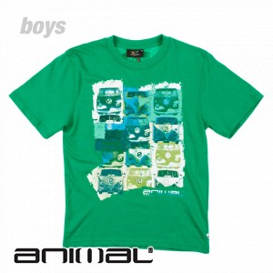Animal T-Shirts - Animal Hecks T-Shirt - Deep Mint