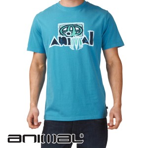 Animal T-Shirts - Animal Heddwyn T-Shirt - Bluejay