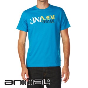 Animal T-Shirts - Animal Helme T-Shirt - Blue
