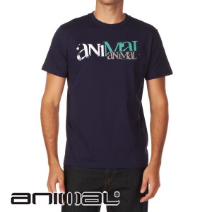 Animal T-Shirts - Animal Helme T-Shirt - Peacoat