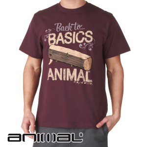 Animal T-Shirts - Animal Herve T-Shirt - Prune
