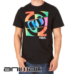 Animal T-Shirts - Animal Heston T-Shirt - Black