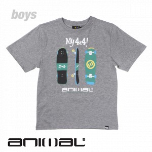 Animal T-Shirts - Animal Hives T-Shirt - Grey Marl