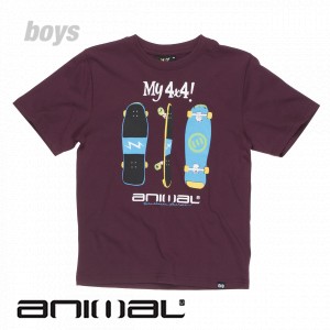 Animal T-Shirts - Animal Hives T-Shirt - Prune
