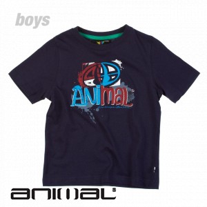 T-Shirts - Animal Hook T-Shirt - Peacoat
