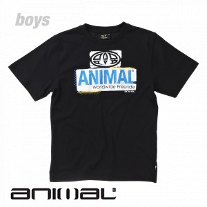Animal T-Shirts - Animal Howie T-Shirt - Black