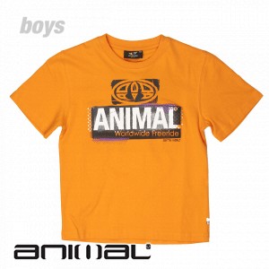 Animal T-Shirts - Animal Howie T-Shirt - Flame