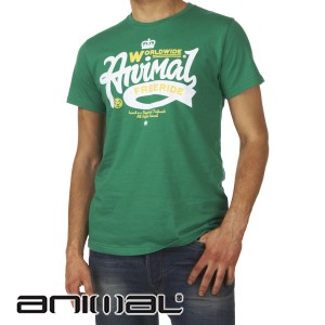 Animal T-Shirts - Animal Hugo T-Shirt - Deep Green