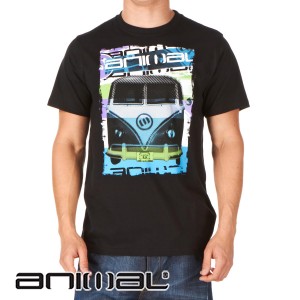 Animal T-Shirts - Animal Hurn T-Shirt - Black