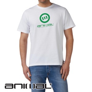 Animal T-Shirts - Animal Largs T-Shirt - White