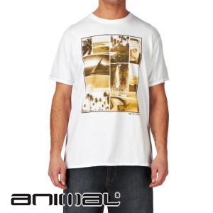 Animal T-Shirts - Animal Lochinver T-Shirt - White