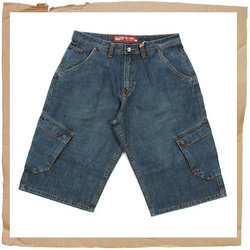 Animal Talon Shorts Mid Denim