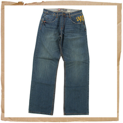 Animal Themis Jeans Long Dark Denim