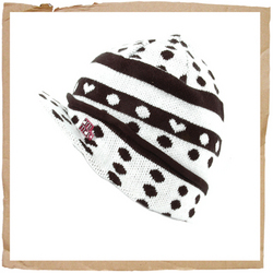 Animal Tia Pokka Peak Beanie White