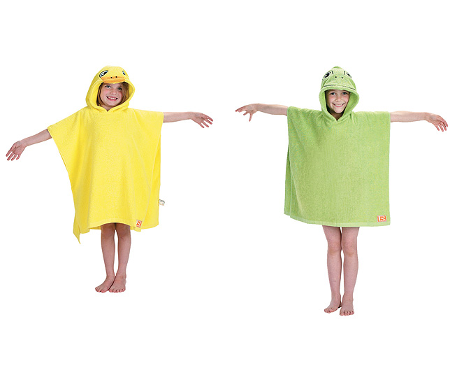animal Towel - Duck and Frog