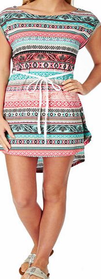 Animal Womens Animal Avona Dress - Teal
