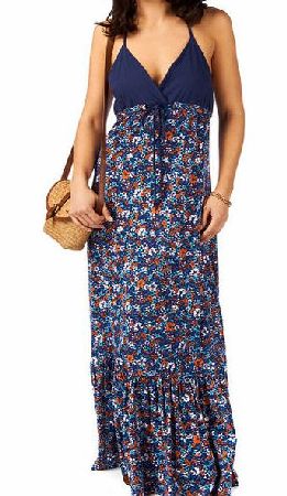 Animal Womens Animal Lalaya Dress - Indigo