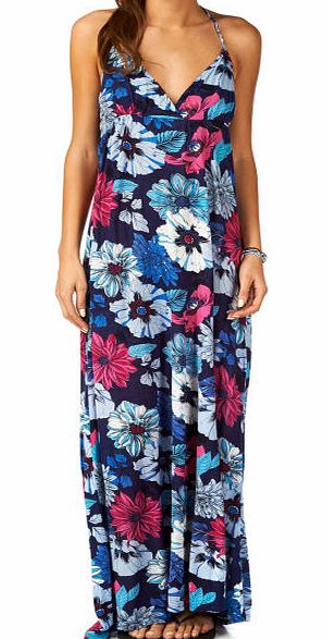 Animal Womens Animal Lonali Dress - Twilight Blue