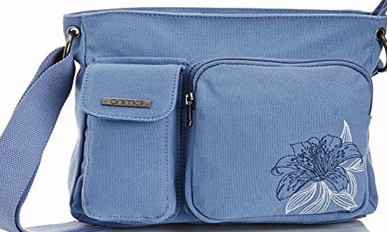 Animal Womens Danie Cross-Body Bag LU5SG312 Dusty Blue