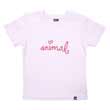 Animal Womens Love Basic Tee - Pink Snow