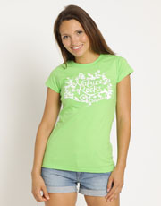 Womens Orchard T-Shirt - Flash Green