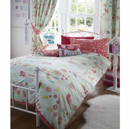 Animals Melody Love Birds Double Reversible Duvet Cover