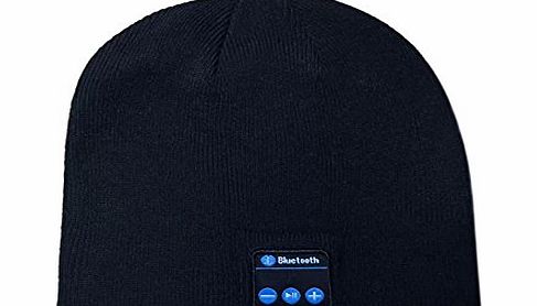 Anjoy Soft Warm Beanie Hat Wireless Bluetooth Smart Cap Headset Headphone Speaker Mic