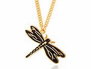 Alice in Wonderland Dragonfly Necklace from
