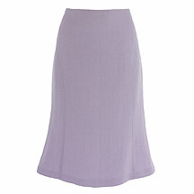 Lilac linen skirt