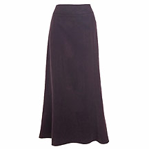 Mulberry suedette skirt