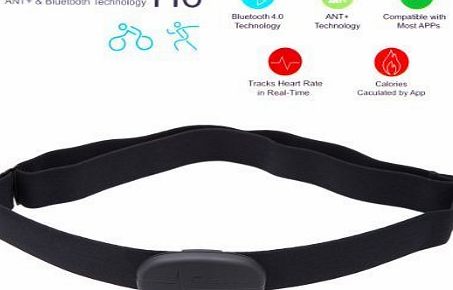 Anself CooSpo H6 ANT Bluetooth V4.0 Wireless Sport Heart Rate Monitor Smart Sensor Chest Strap Fitness Product for iPhone 4S 5 5S 5C 6 6Plus iPad Wahoo Fitness Fitcare