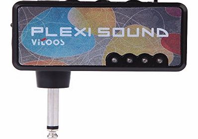 Vitoos Electric Guitar Plug Mini Headphone Amp Amplifier Marshall Plexi Sound Compact Portable
