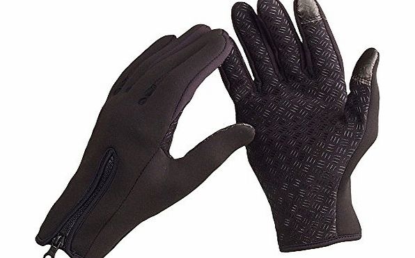 Anself Windstopper Snowboard Riding Cycling Bike Skiing Sports Gloves Outdoor Windproof Winter Thermal Warm