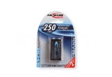 Ansmann 9V Fast Rechargeable Batteries - 250mAh - Pack of 1