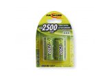 C Fast Rechargeable Batteries - 2500mAh