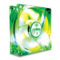 12cm TriCool Green LED Case Fan