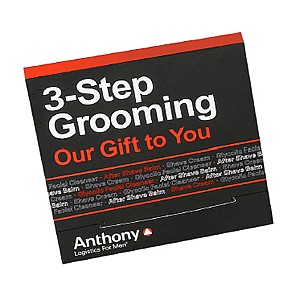Anthony FREE Anthony Logistics 3 Step Grooming Gift