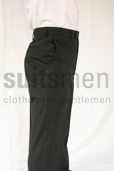 Antich Plain Fronted Suit Trousers
