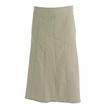Stone panelled skirt