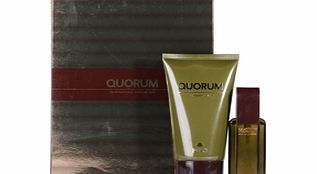 Antonio Puig Quorum 30ml Eau de Toilette Spray and 150ml